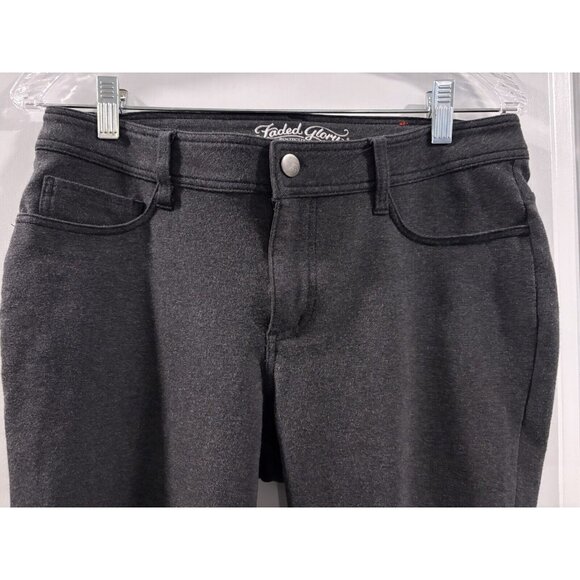 Faded Glory 8A Women’s Stretch Pants/Jeggings Minimalist On Trend (Gray)‎ - Picture 1 of 4